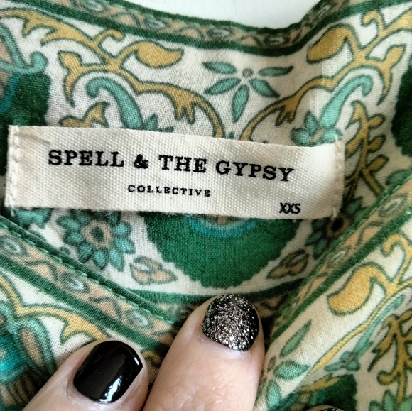 XXS Spell and the Gypsy collective Folk song tunic dress - Picture 2 of 9